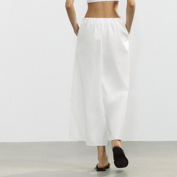 ZARA WHITE CULOTTES - Picture 5 of 11